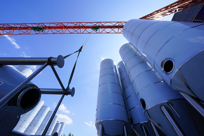 天泰<a href=http://www.toteng.com.cn/ target=_blank class=infotextkey>啤酒設備</a>室外發酵罐