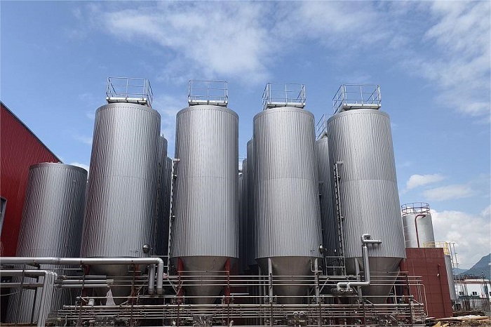 啤酒發(fā)酵罐-山東天泰項目案例